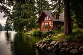 Image result for Lakeside Cabins