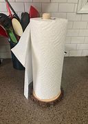 Image result for Rustic Standing Paper Towel Holder
