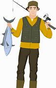 Image result for Fisherman Cartoon Body