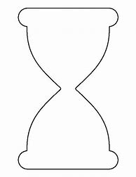 Image result for Hourglass Template