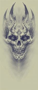 Image result for Demon Skull Mask Tattoo