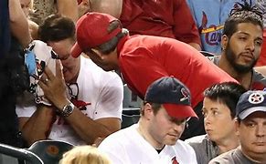 Image result for Fan Hit by Foul Ball