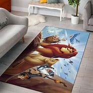 Image result for Lion King Throw Rug