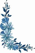 Image result for Rustic Blue Flowers PNG