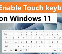 Image result for Type by Touch in Windows 11