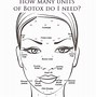 Image result for Botox Face Map Worksheet