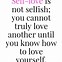 Image result for Self Love One Word Quotes