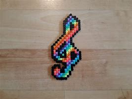 Image result for Music Note Perler Bead Pattern