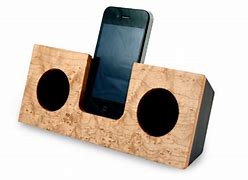 Image result for Wooden iPhone Speaker Non-Electric