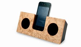Image result for Volley Ball Wood iPhone Speaker