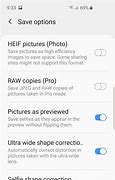 Image result for Samsung S10e Camera Settings
