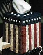 Image result for American Flag Book Tissue Box