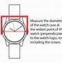 Image result for Watch Band Size Chart