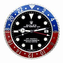 Image result for Rolex Pepsi Wall Clock