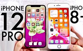 Image result for iPhone 8 Plus vs iPhone 12 Pro