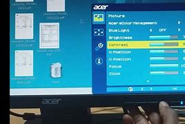 Image result for Acer Monitor Menu