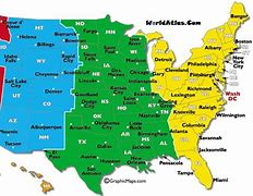 Image result for Time Zones of USA