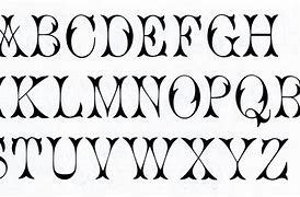 Image result for Alphabet Letters in Different Fonts