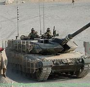 Image result for Canadian Leopard 2A6M Side View