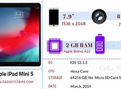 Image result for iPad Mini 5 Technical Specifications