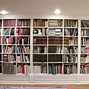 Image result for Living Room Bookcase Wall