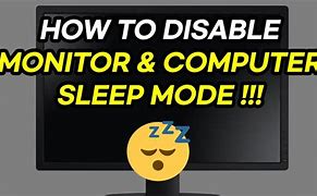 Image result for Monitor Sleep Mode