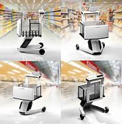Image result for Grocery Robot Cart Drawing From Above