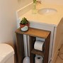 Image result for Floor Mounted Toilet Paper Holder