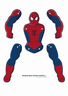 Image result for Cut Out Spider-Man Robot