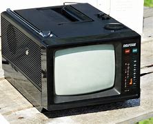 Image result for Vintage Portable TV Color