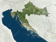 Image result for Satelitska Karta Hrvatske