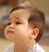 Image result for Funny Sad Baby Face