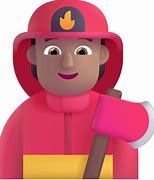 Image result for Firefighter Emoji