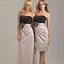 Image result for Short Champagne Bridesmaid Dresses