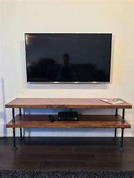 Image result for Industrial TV Stand Entertainment Center