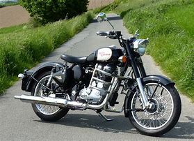 Image result for Royal Enfield Black/Whit