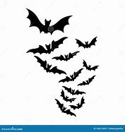 Image result for Bat Swarm Drawing
