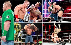 Image result for CM Punk Wrestling John Cena