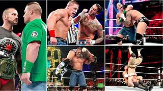 Image result for John Cena vs CM Punk
