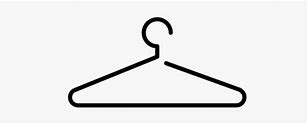Image result for Straight Coat Hanger Icon