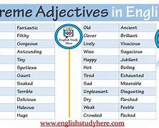 Image result for Weird Adjectives
