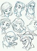 Image result for Disney Style Character Drawing