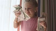 Image result for Girl with Money in Hand