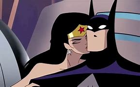 Image result for Wonder Woman Kisses Batman