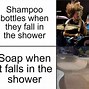 Image result for Take a Shower Now Meme