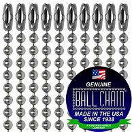 Image result for Ball Chain Fasteners