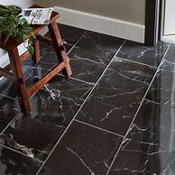 Image result for Black Marble Floor Tiles Bathroom