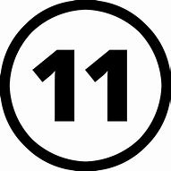 Image result for Round Icon with 11
