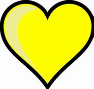 Image result for Love Heart Yellow Heart