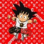 Image result for Goku in Supreme Clothes